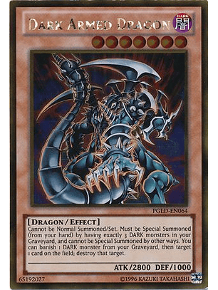 Dark Armed Dragon - PGLD-EN064 - Gold Rare 
