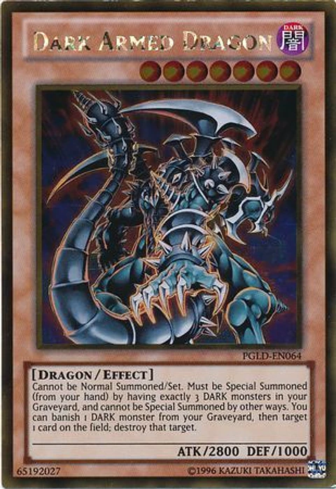 Dark Armed Dragon - PGLD-EN064 - Gold Rare 