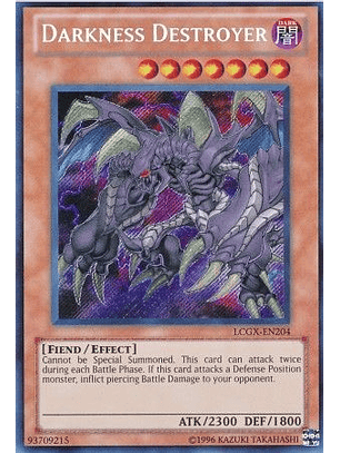 Darkness Destroyer - LCGX-EN204 - Secret Rare