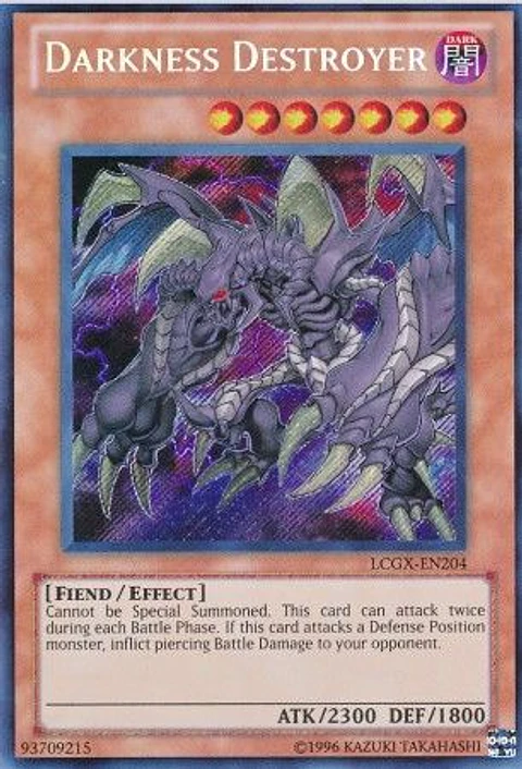 Darkness Destroyer - LCGX-EN204 - Secret Rare