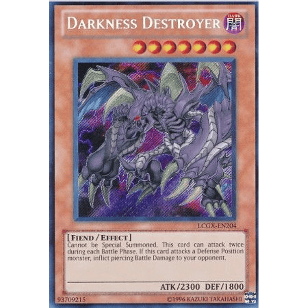 Darkness Destroyer - LCGX-EN204 - Secret Rare