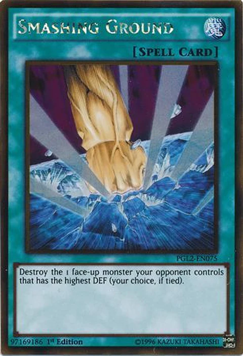 Smashing Ground - PGL2-EN075 - Gold Rare