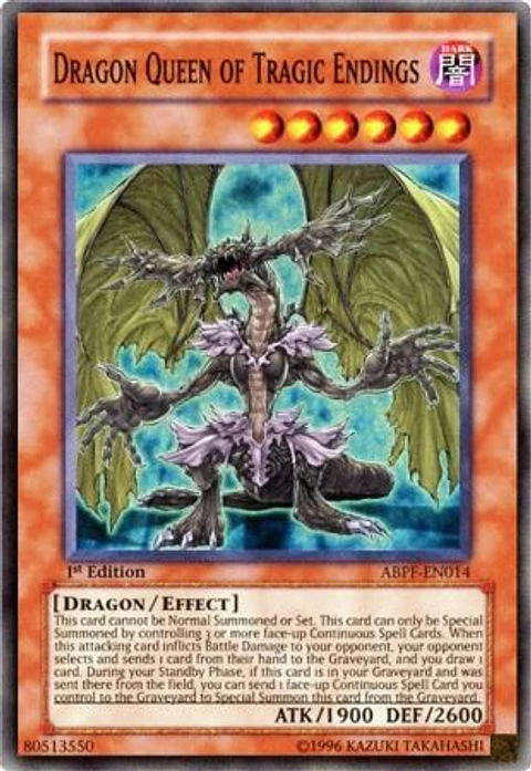 Dragon Queen of Tragic Endings - ABPF-EN014 - Super Rare
