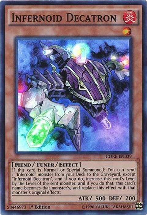 Infernoid Decatron - CORE-EN039 - Super Rare