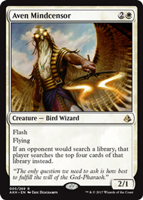 Aven Mindcensor - AKH - Rare