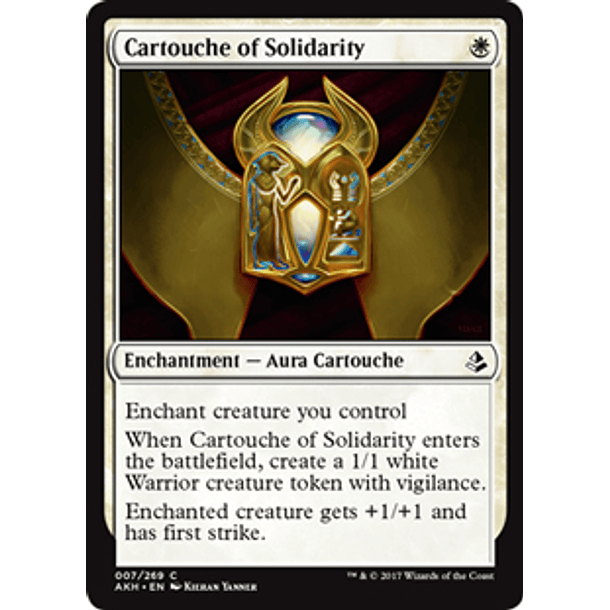 Cartouche of Solidarity - AKH