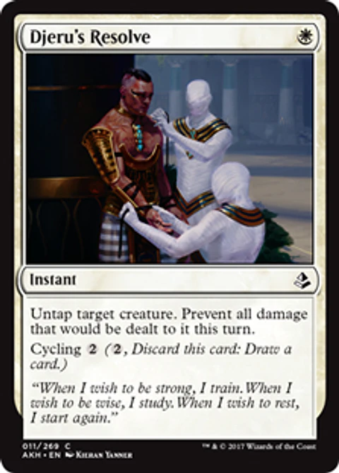 Djeru's Resolve - AKH