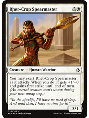 Rhet-Crop Spearmaster - AKH 