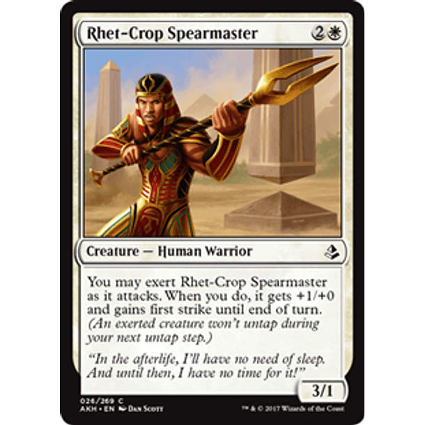 Rhet-Crop Spearmaster - AKH 