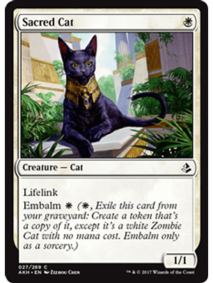 Sacred Cat - AKH - C