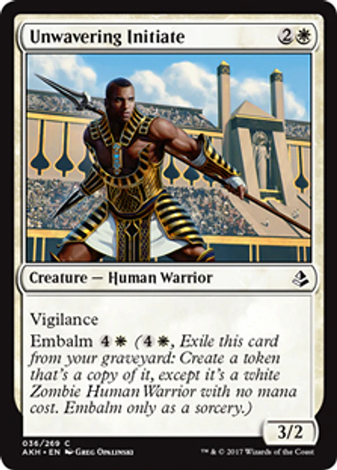 Unwavering Initiate - AKH