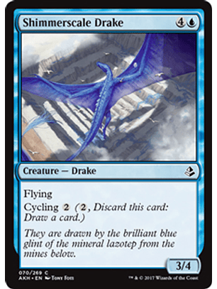 Shimmerscale Drake - AKH - C