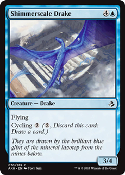 Shimmerscale Drake - AKH - C