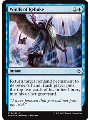 Winds of Rebuke - AKH