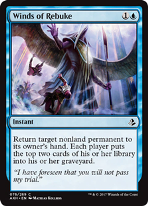 Winds of Rebuke - AKH