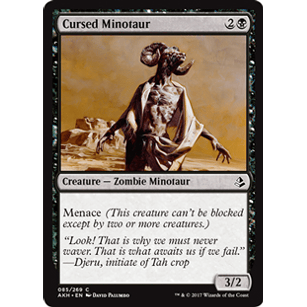 Cursed Minotaur - AKH