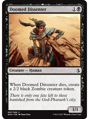 Doomed Dissenter - AKH