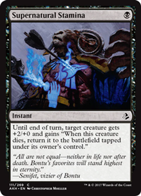 Supernatural Stamina - AKH
