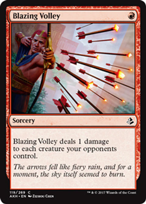 Blazing Volley - AKH