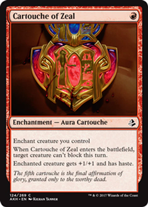 Cartouche of Zeal - AKH - C