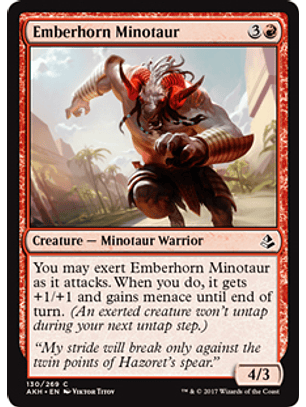 Emberhorn Minotaur - AKH