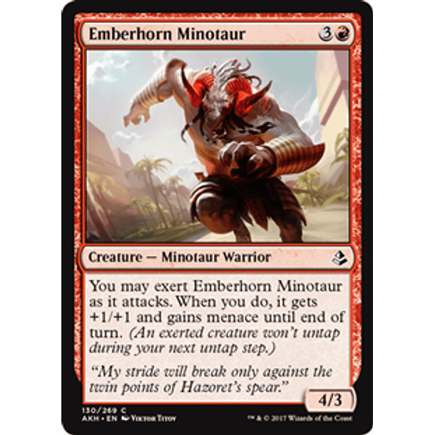 Emberhorn Minotaur - AKH