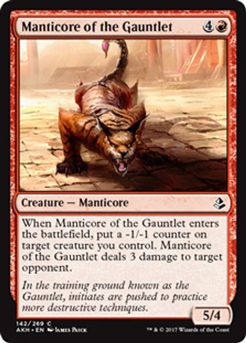 Manticore of the Gauntlet - AKH - C 