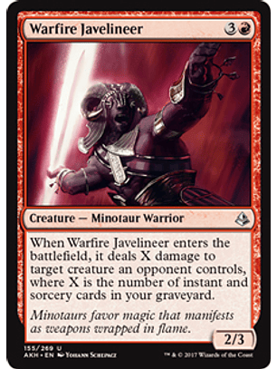 Warfire Javelineer - AKH