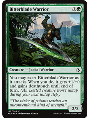 Bitterblade Warrior - AKH - C