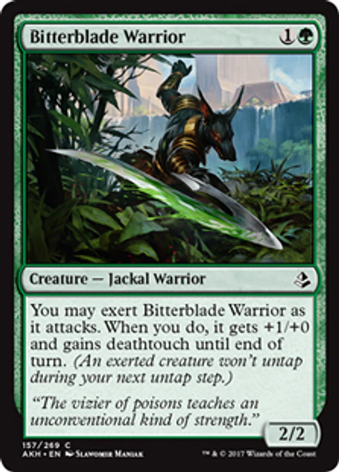 Bitterblade Warrior - AKH - C
