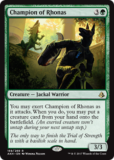 Champion of Rhonas - AKH - C 1