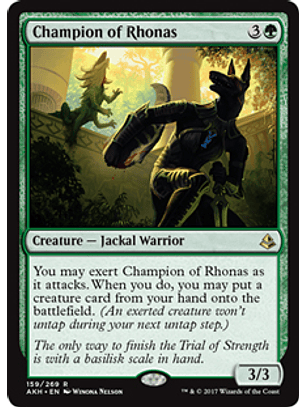 Champion of Rhonas - AKH - C