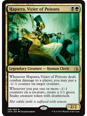 Hapatra, Vizier of Poisons - AKH