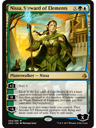 Nissa, Steward of Elements - AKH