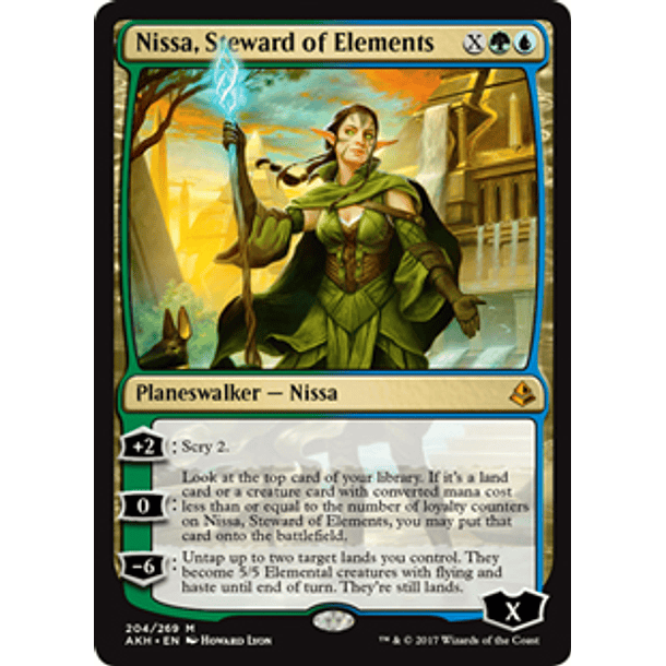 Nissa, Steward of Elements - AKH