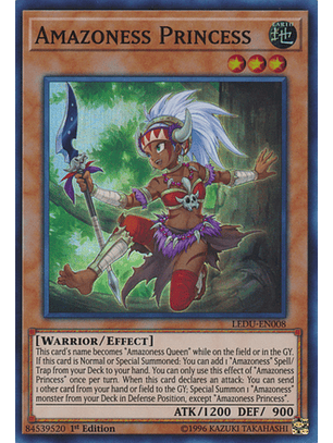 Amazoness Princess - LEDU-EN008 - Super Rare