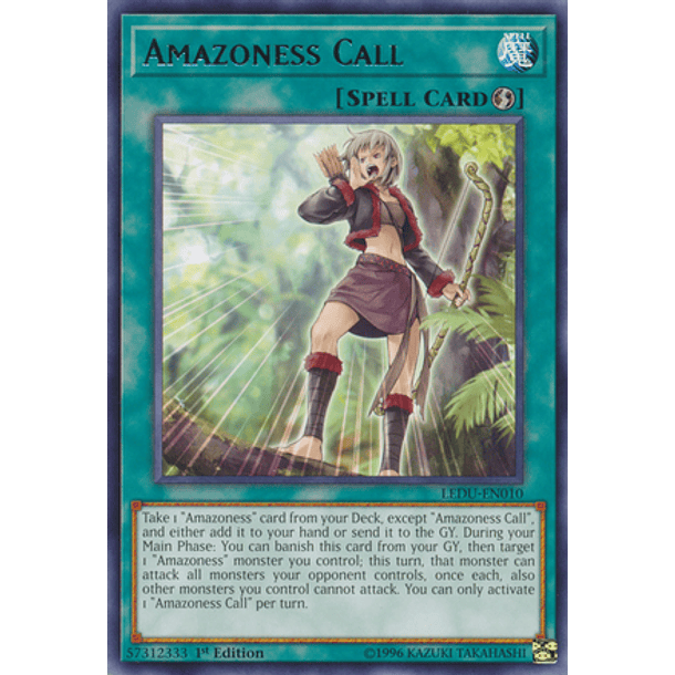 Amazoness Call - LEDU-EN010 - Rare