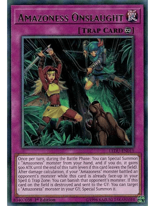 Amazoness Onslaught - LEDU-EN011 - Rare