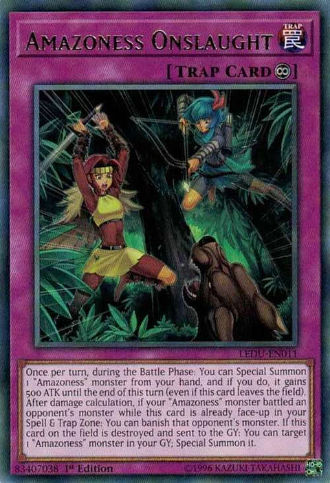 Amazoness Onslaught - LEDU-EN011 - Rare