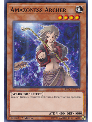 Amazoness Archer - LEDU-EN012 - Common
