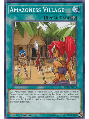 Amazoness Village - LEDU-EN014 - Common