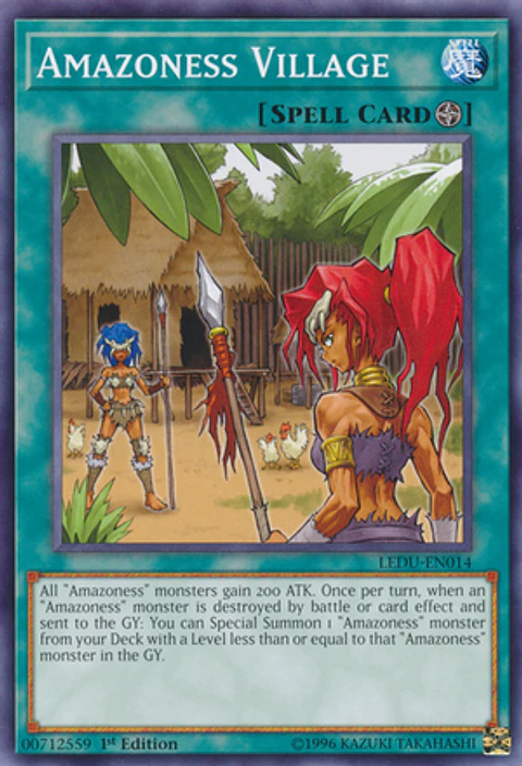 Amazoness Village - LEDU-EN014 - Common
