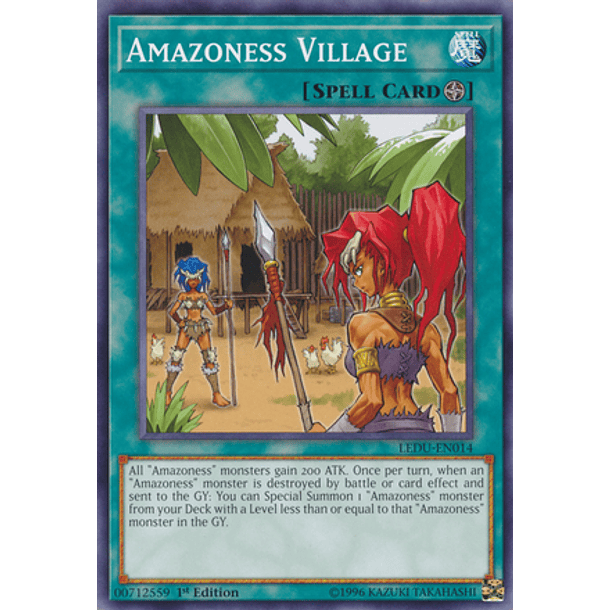 Amazoness Village - LEDU-EN014 - Common