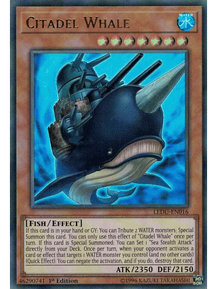 Citadel Whale - LEDU-EN016 - Ultra Rare