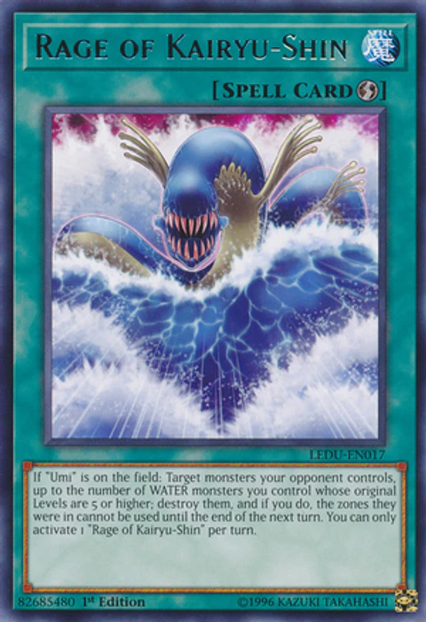Rage of Kairyu-Shin - LEDU-EN017 - Rare