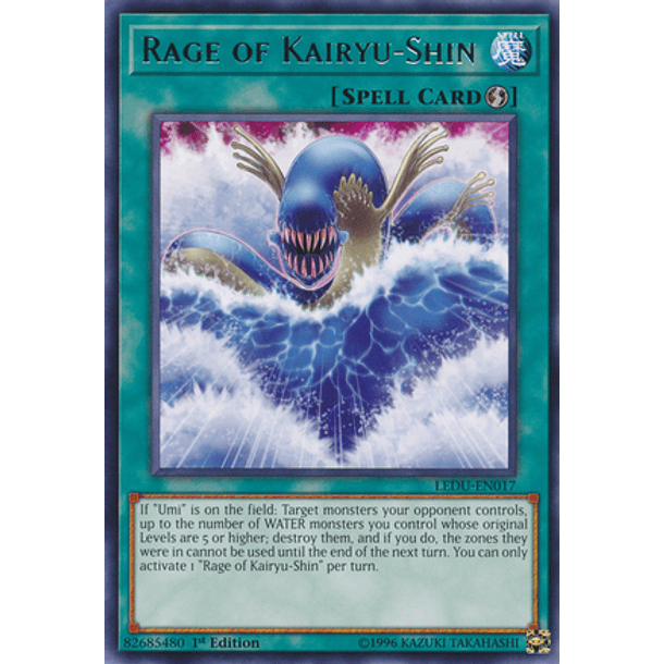 Rage of Kairyu-Shin - LEDU-EN017 - Rare