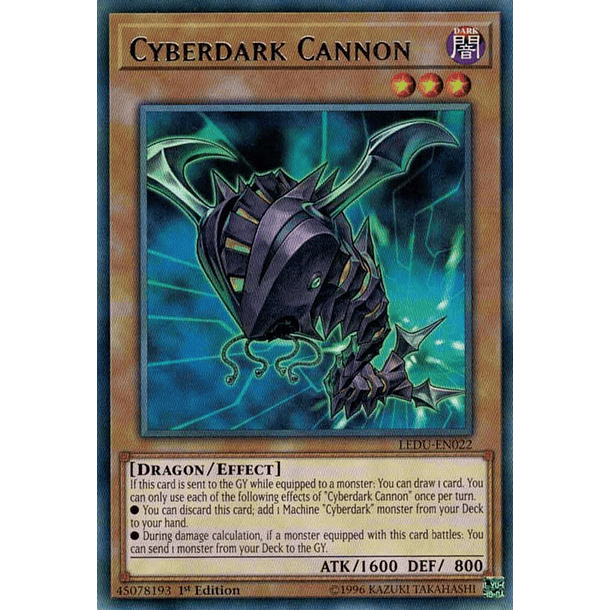 Cyberdark Cannon - LEDU-EN022 - Rare