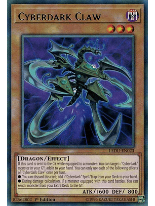 Cyberdark Claw - LEDU-EN023 - Rare