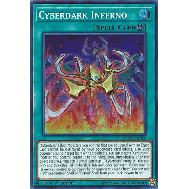Cyberdark Inferno - LEDU-EN025 - Super Rare