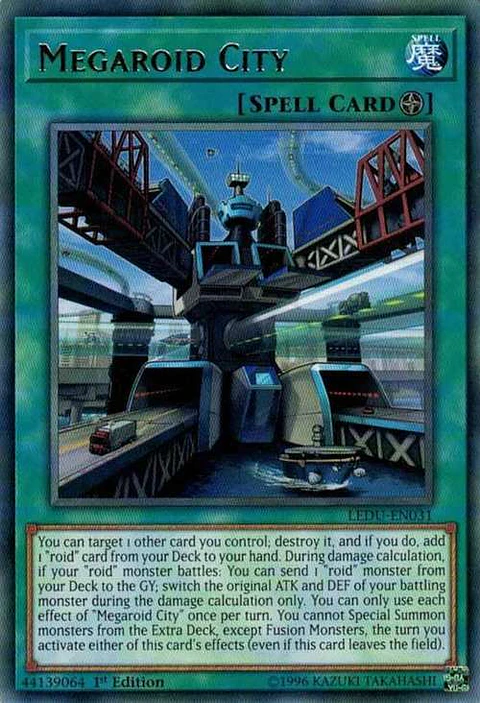 Megaroid City - LEDU-EN031 - Rare